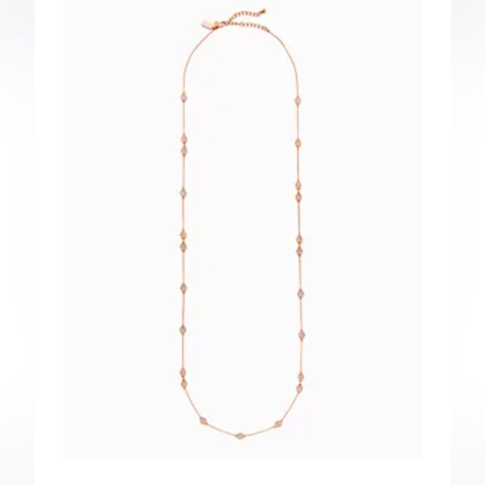 Kate Spade Gatsby Dot Mini Scatter Necklace- Rose Gold